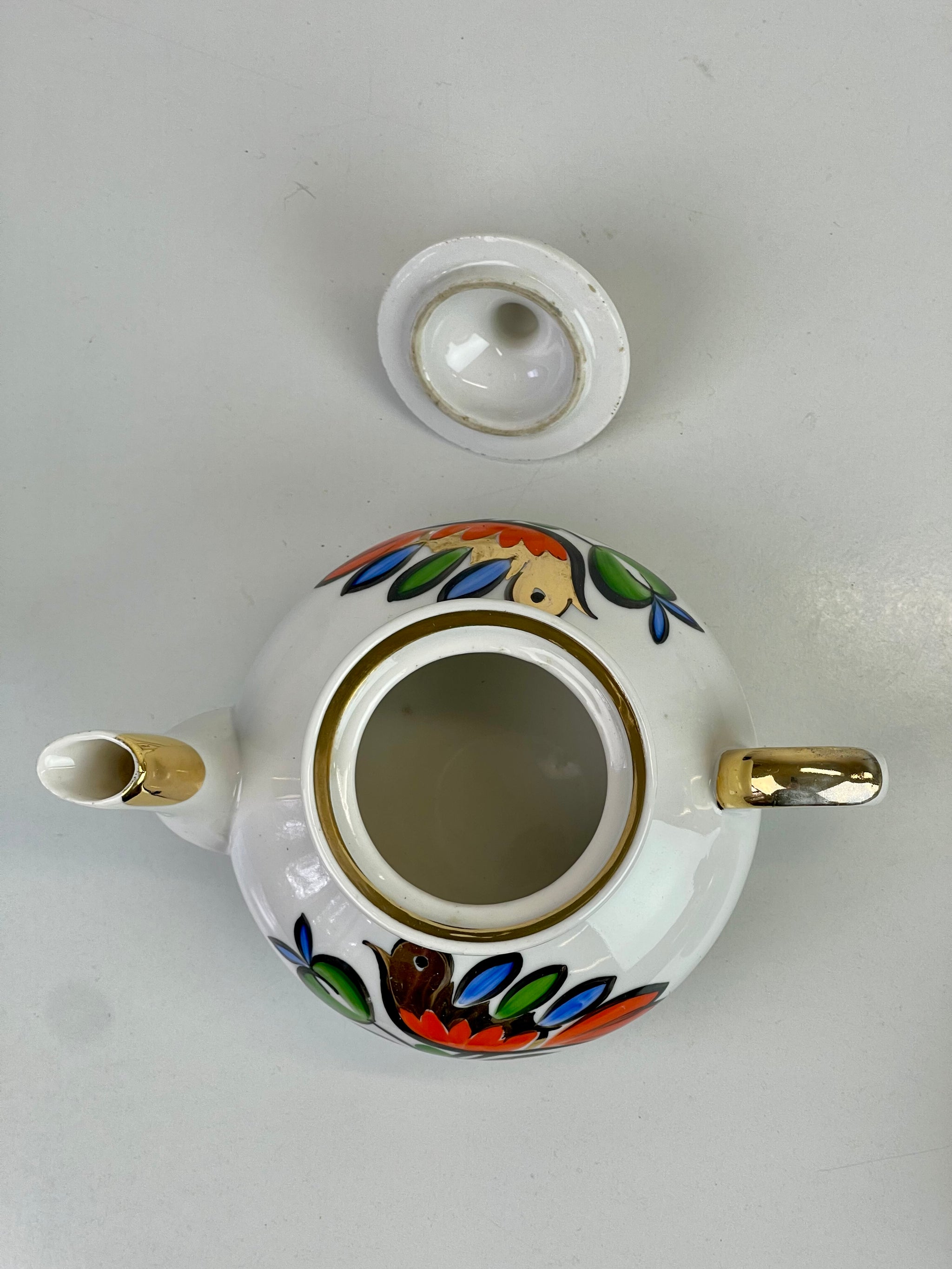 Gardner of Verbilki/ Dmitrov Porcelain, teapot 🫖 – Villa Vintage